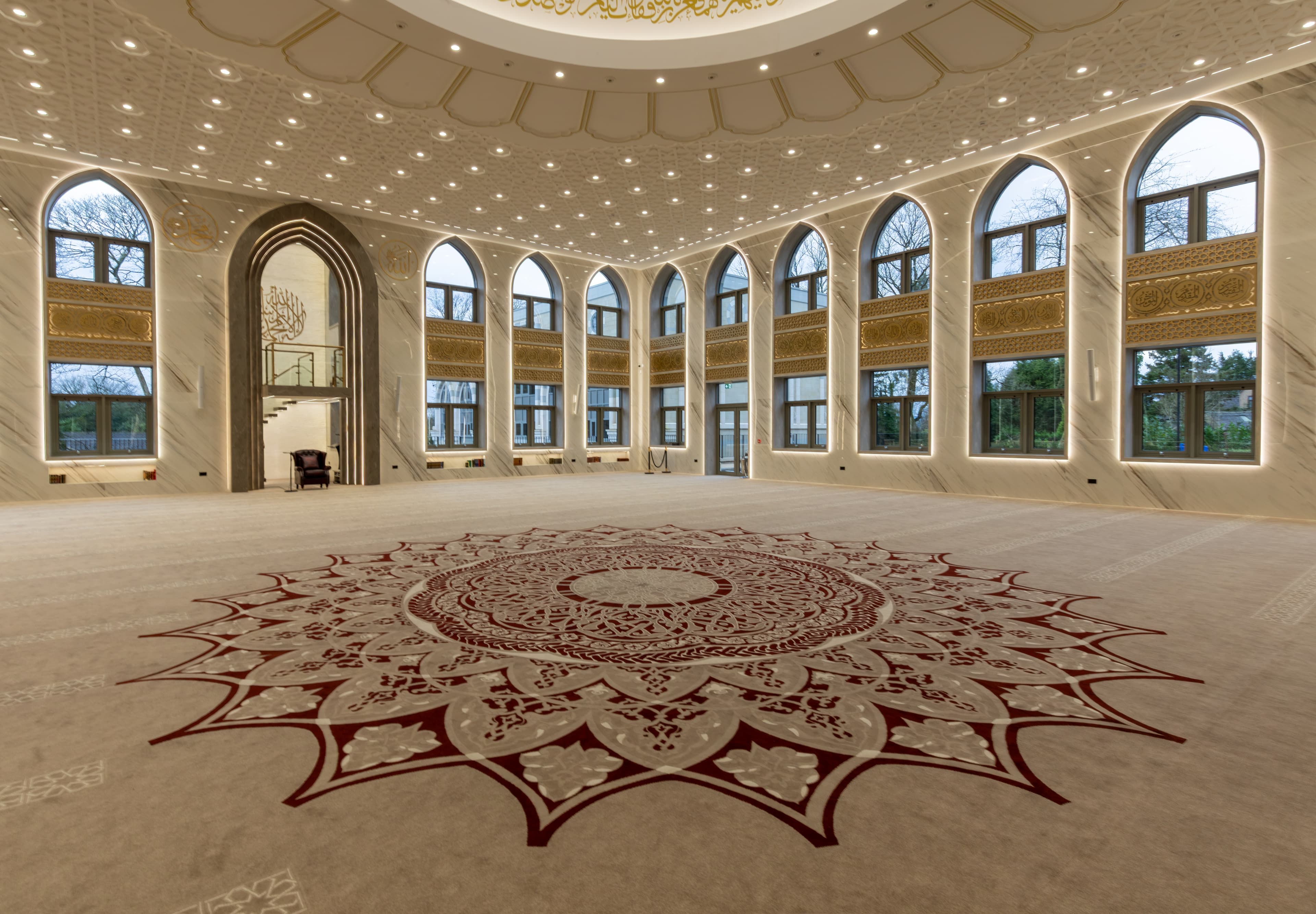 Masjid E Vali architectural detail